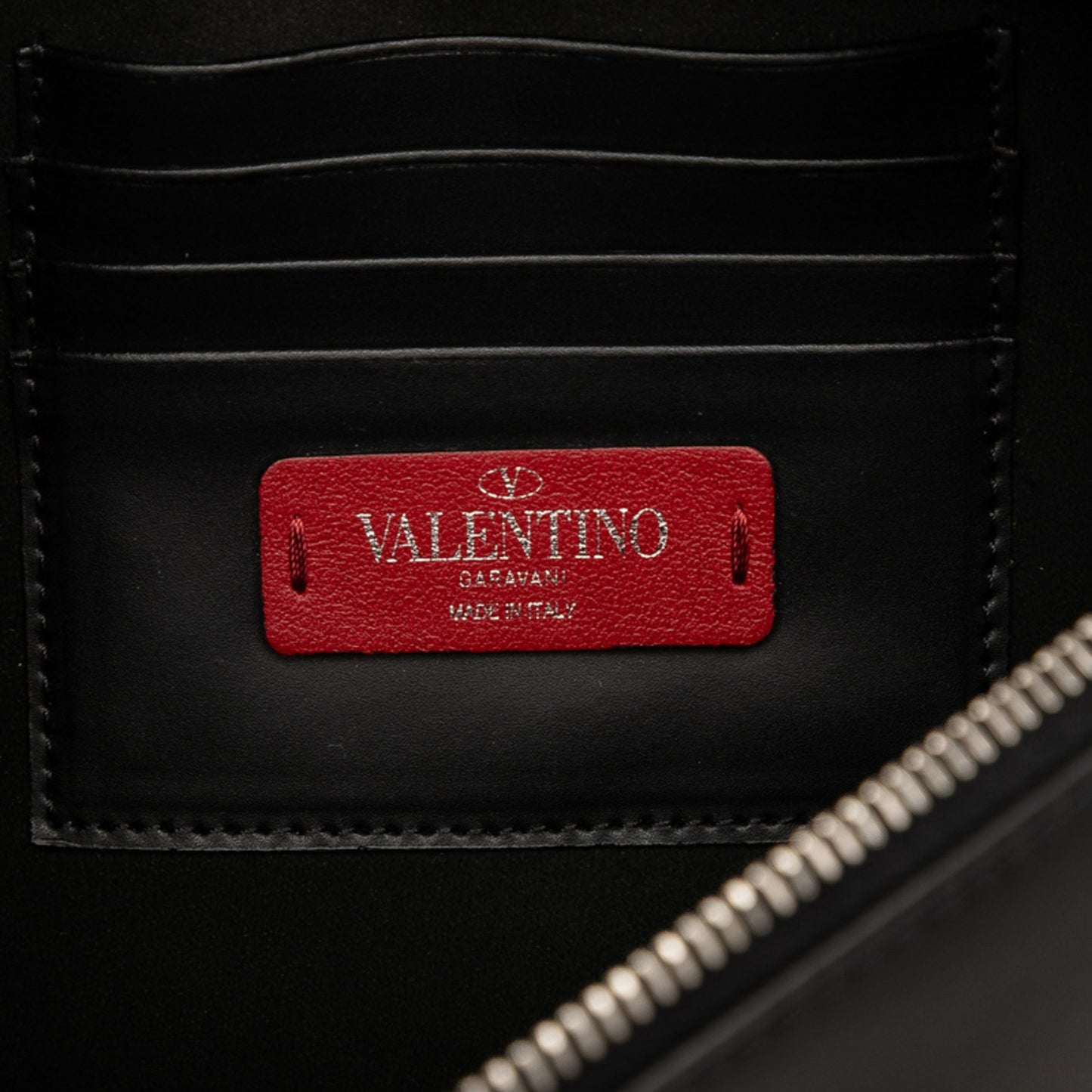 Valentino Vltn Logo Body Bag/Waist Bag In Black