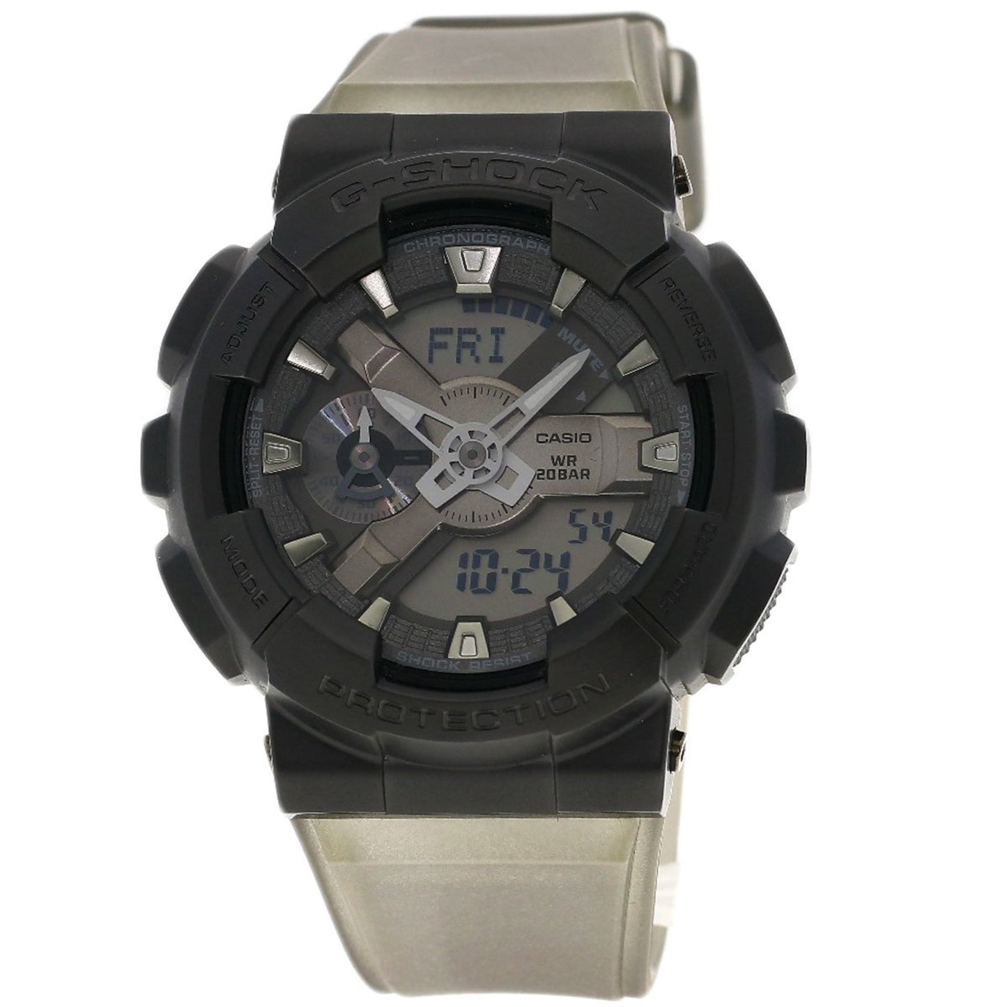 Casio Gm-110Mf G-Shock Metal Covered Midnight Fog Watch