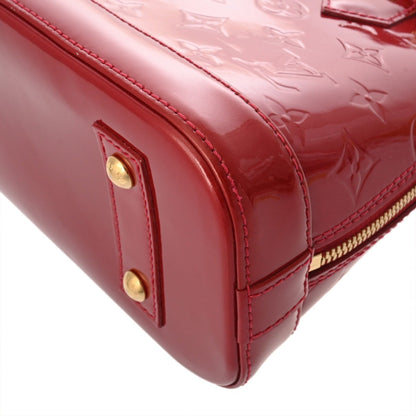 Louis Vuitton Monogram Vernis Alma Bb Pomme D'Amour M91606 Women'S Handbag