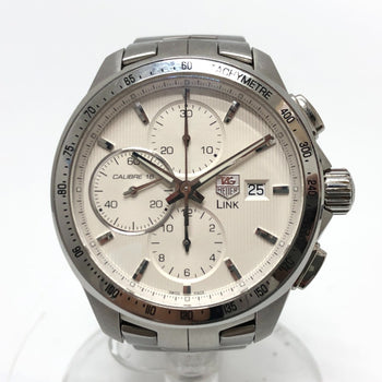 Tag Heuer Cat2011 Link Caliber 16 Chronograph Automatic Watch Stainless Steel