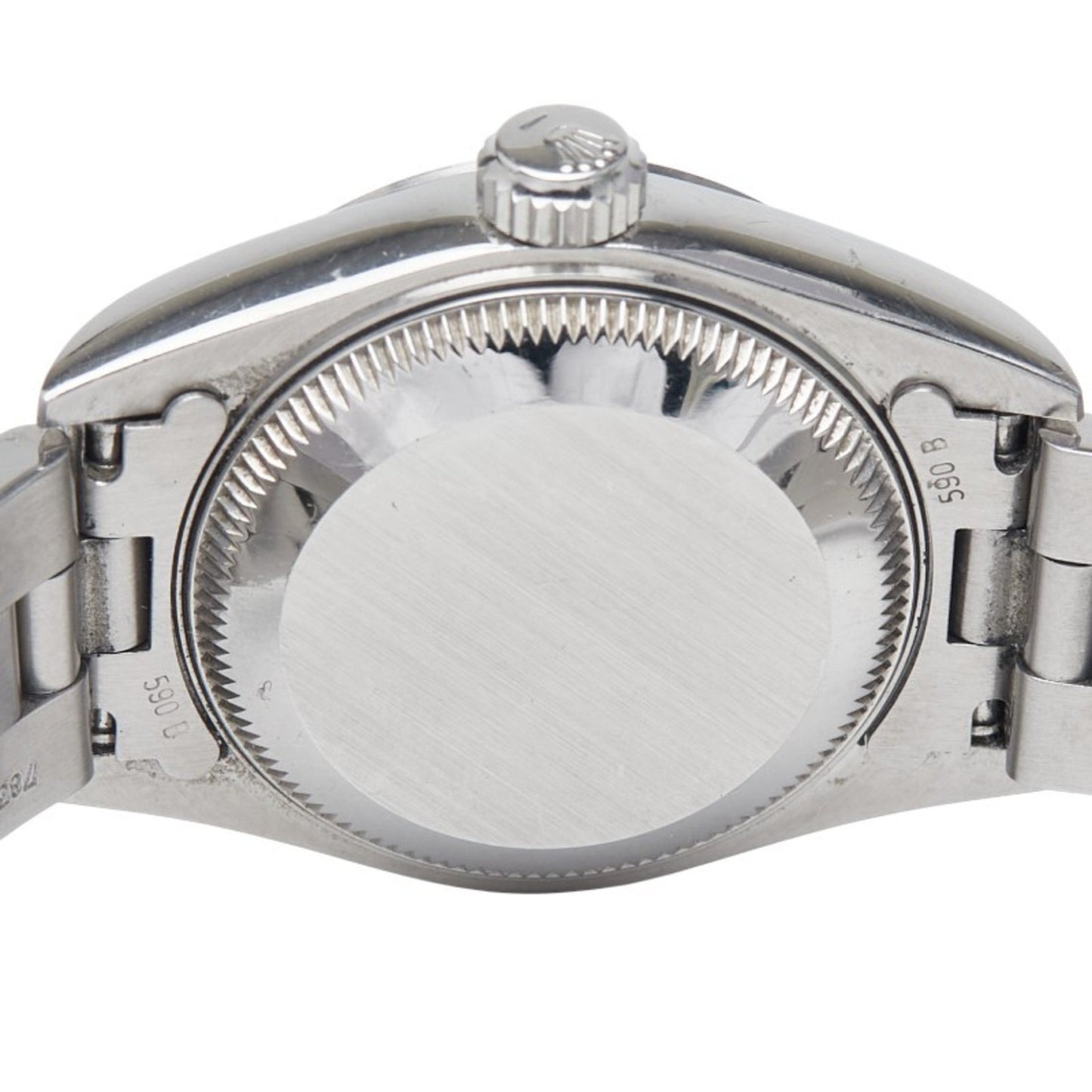 Rolex Oyster Perpetual Watch 69160 Automatic Black Dial Stainless Steel