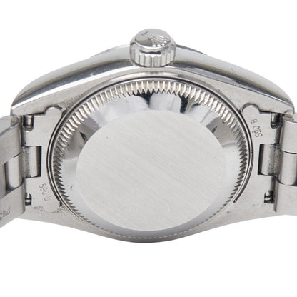 Rolex Oyster Perpetual Watch 69160 Automatic Black Dial Stainless Steel