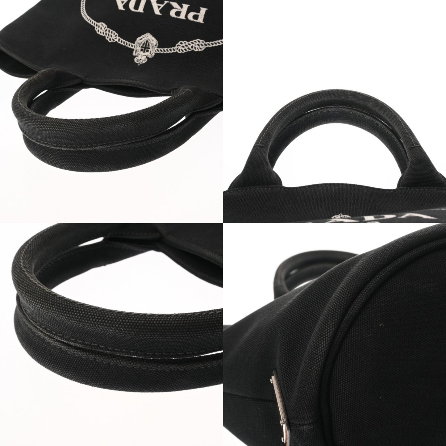 Prada Canapa Fabric Handbag