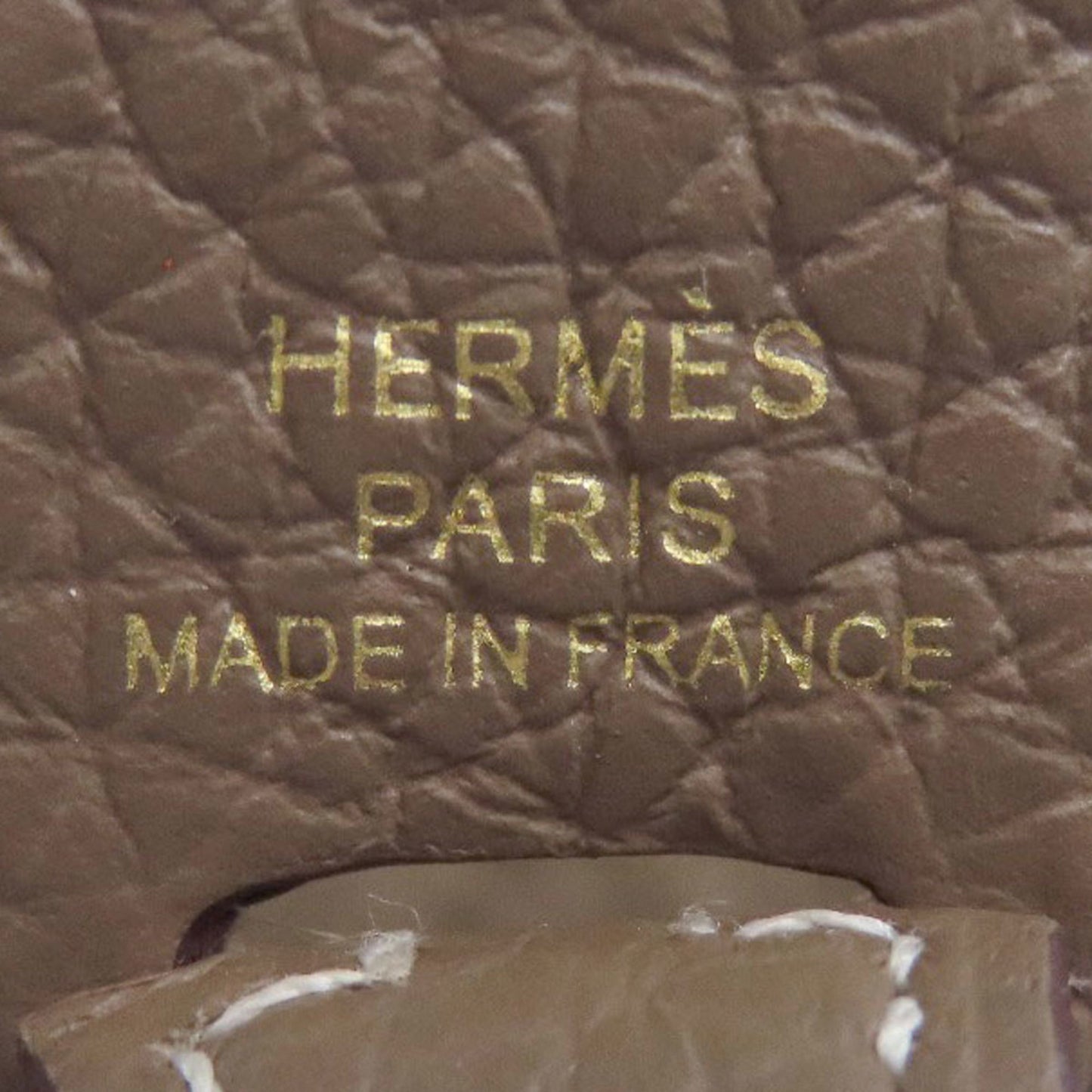 Hermes Herms Evelyn Amazon Etoupe Shoulder Bag With Gold Hardware