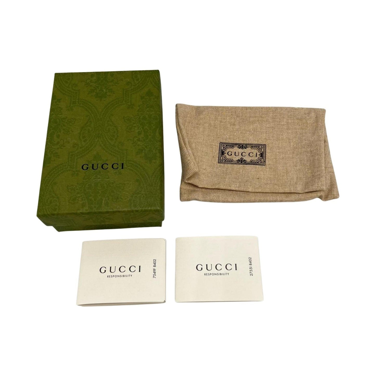 Gucci Gg Marmont 6-Ring Key Case In Supreme Canvas