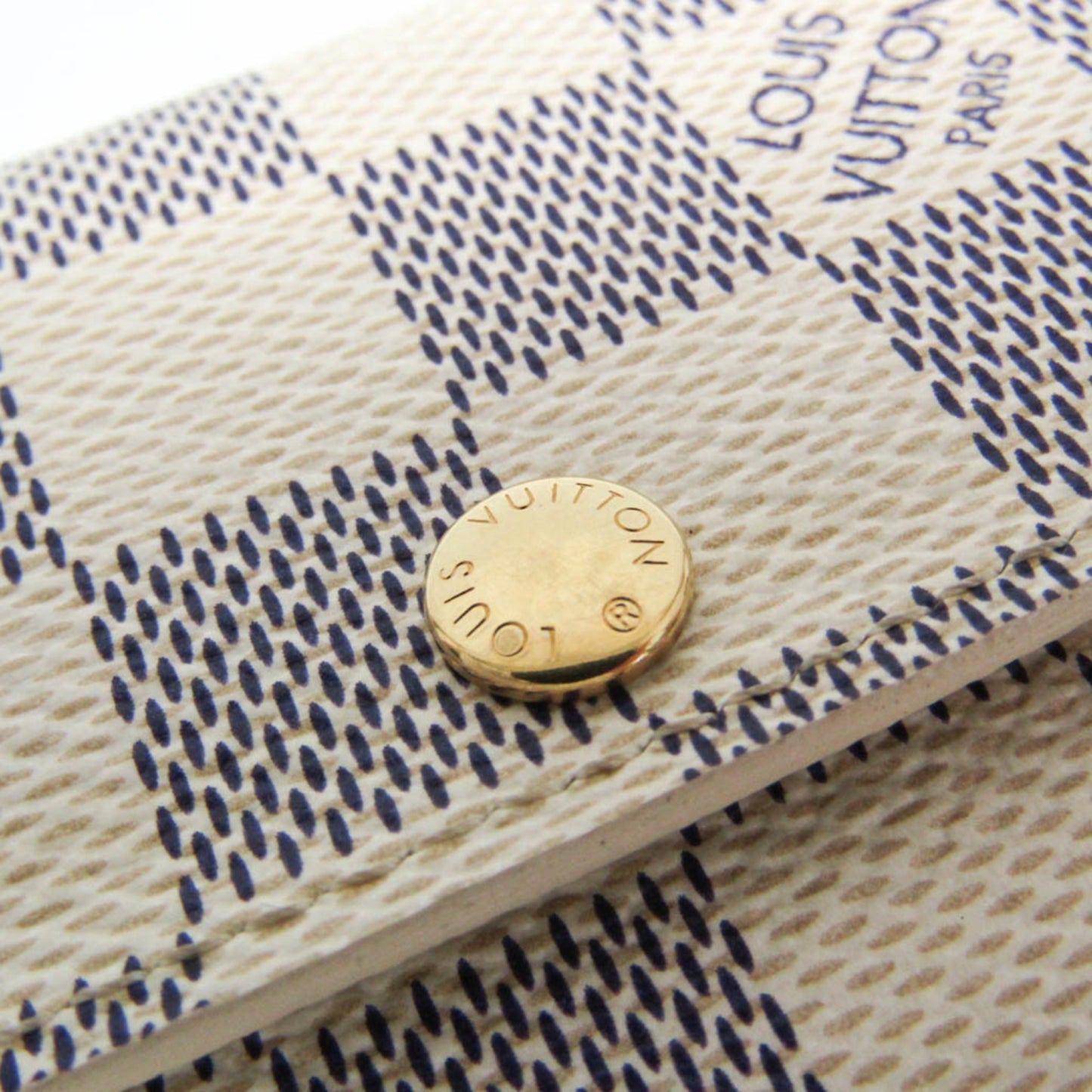 Louis Vuitton Damier Azur 6 Key Holder N61745 Men