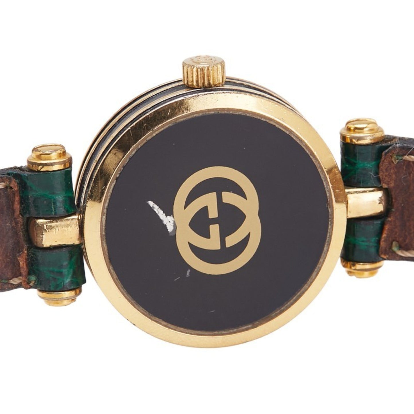 Gucci Women'S Quartz Watch With Black Dial