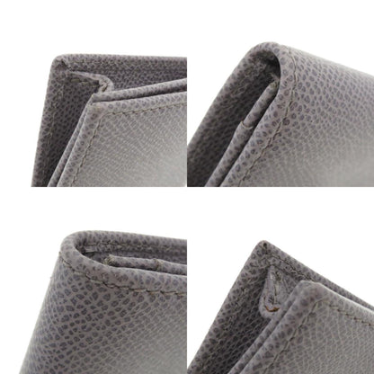 Salvatore Ferragamo Gancini Business Card Holder Case Calf Leather