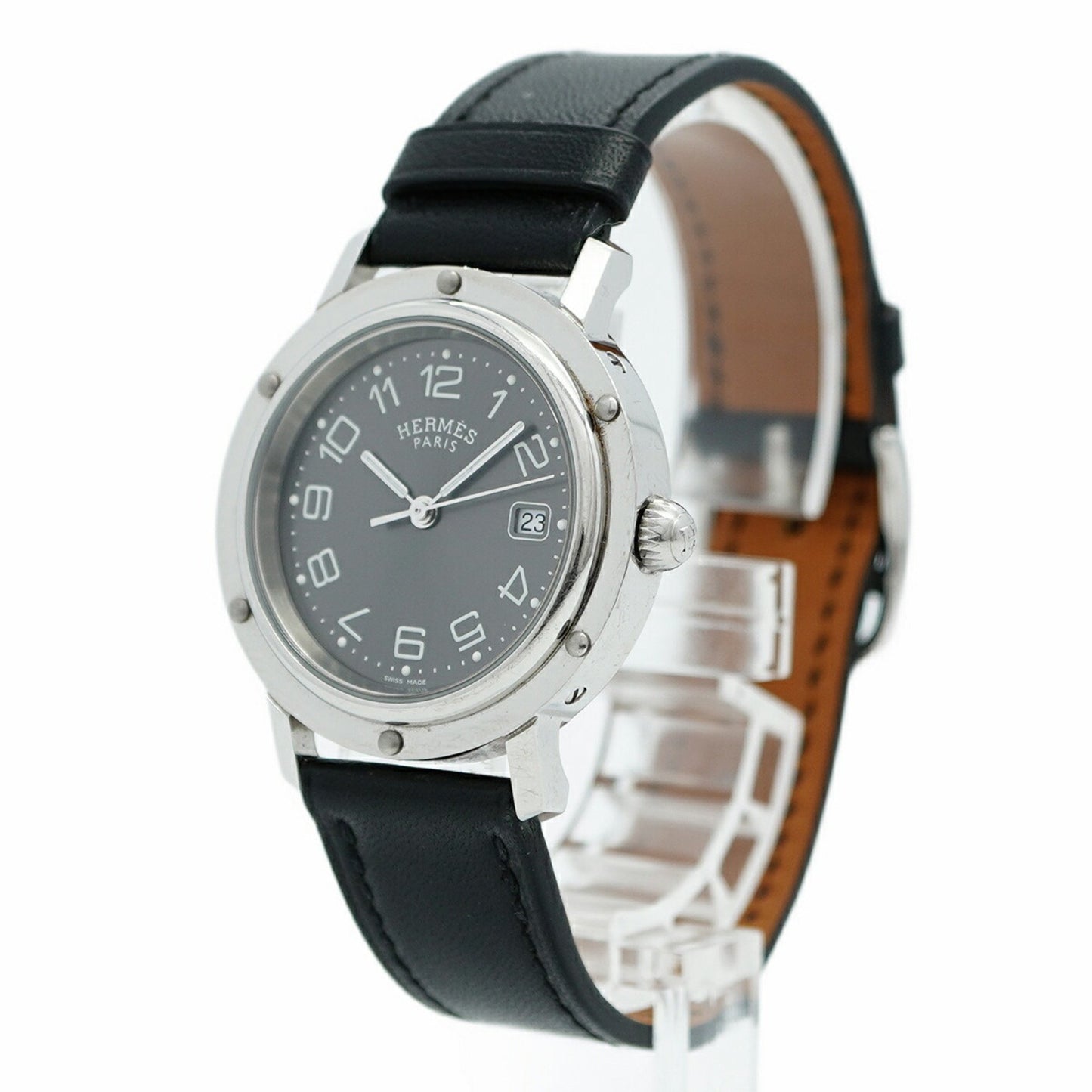 Herms Clipper Cl6.410 Gray Dial Watch