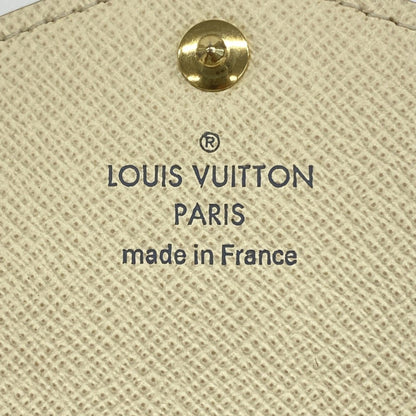 Louis Vuitton Damier Azur Portefeuille Sarah Long Wallet N63208 White
