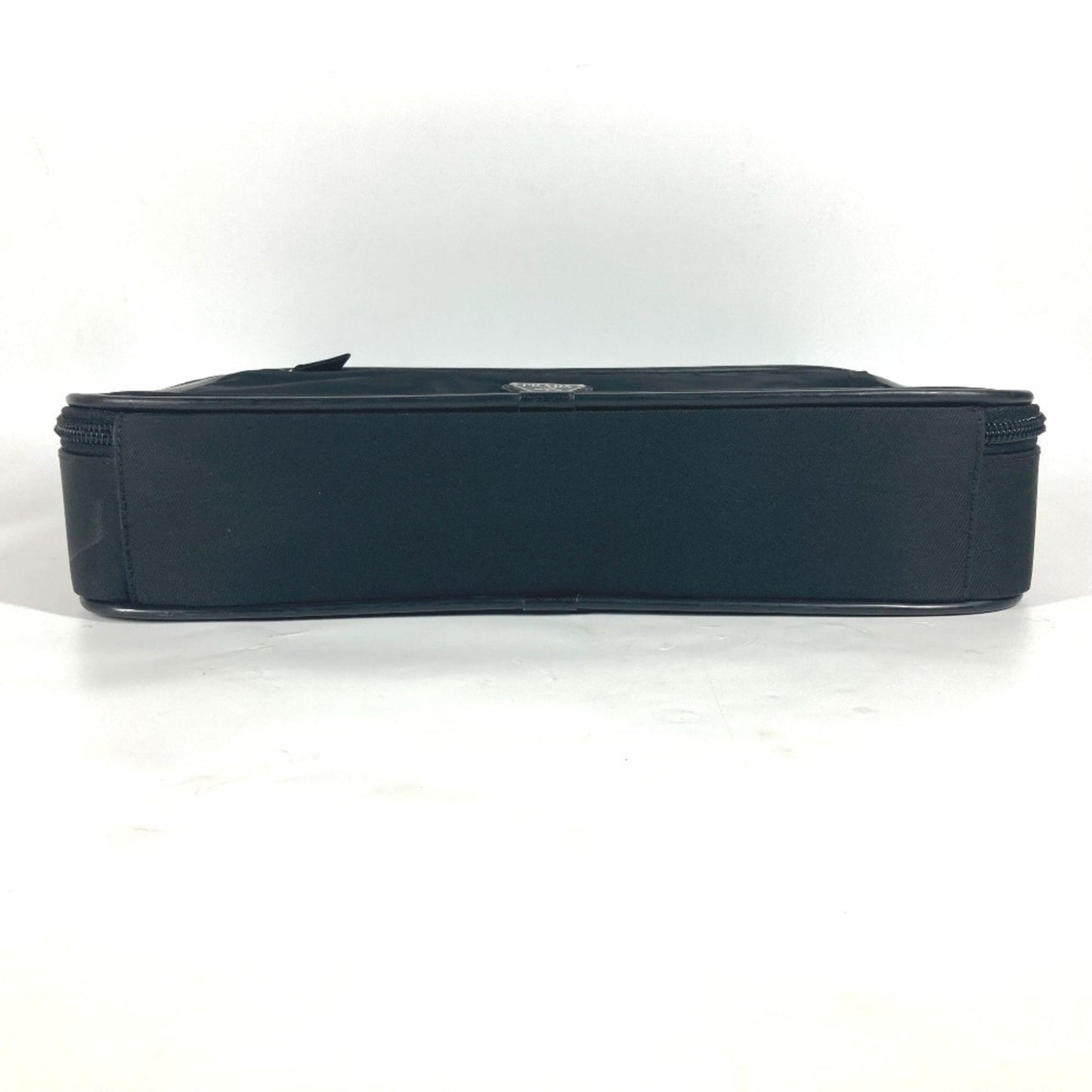 Prada Prada Triangle Logo Plate Bag Document Briefcase Handbag Nylon