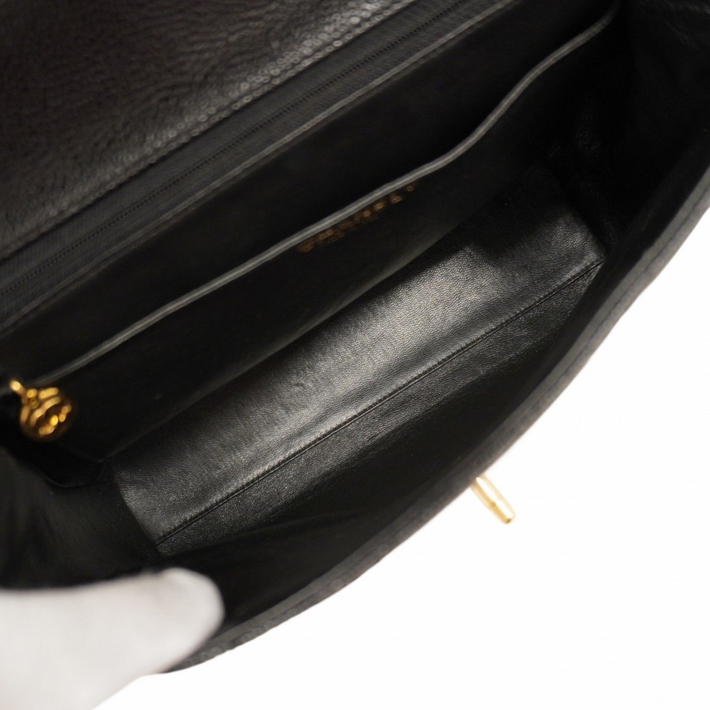 Chanel Matelasse Caviar Leather Handbag