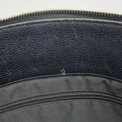 Chanel Shoulder Bag Caviar Skin Black