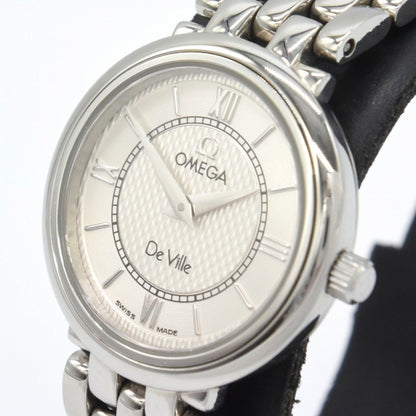 Omega De Ville 7574.31 Quartz Battery-Powered Silver