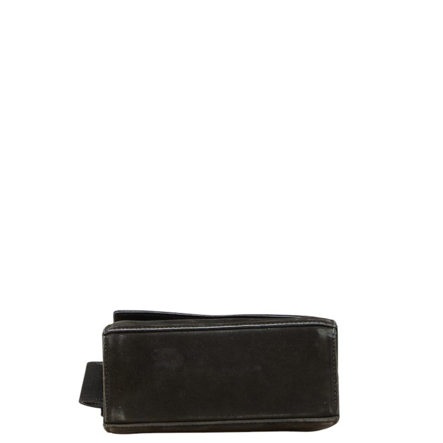 Salvatore Ferragamo Vara Ribbon Handbag/Shoulder Bag 2Way Bc213104 Brown Nubuck Leather