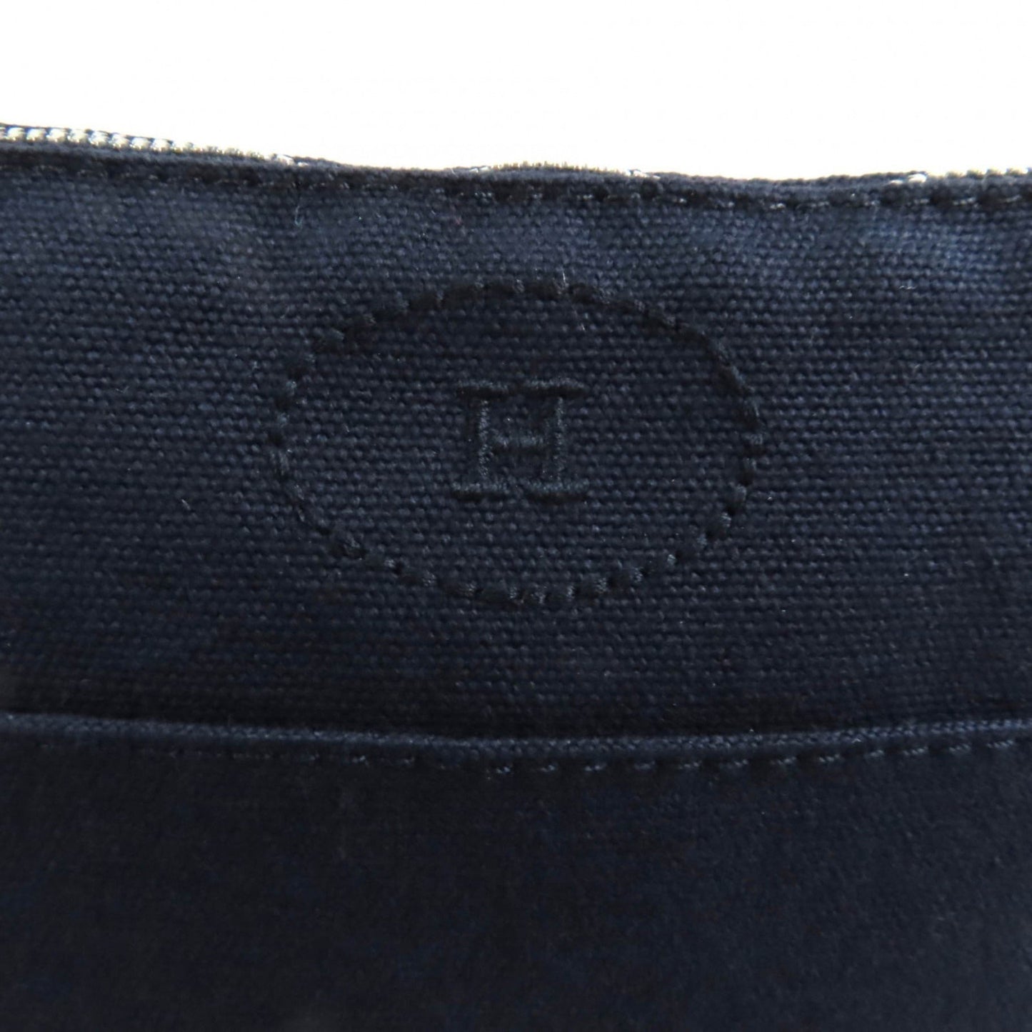 Hermes Bolide Pouch Pm With H Logo Embroidery