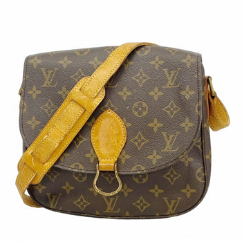 Louis Vuitton Monogram Cartouchiere Gm Shoulder Bag M51242 Brown