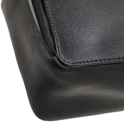 Valentino V Logo Body Bag/Waist Bag In Black Leather