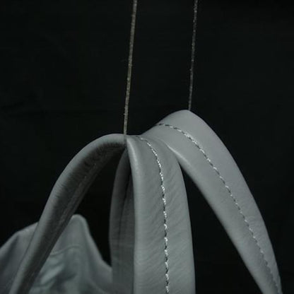 Coach Hall Tote 33 Co840 Blue-Gray Paperweight Leather Bag