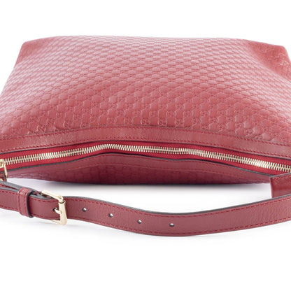 Gucci Micro Shima Red Hobo Shoulder Bag 449732