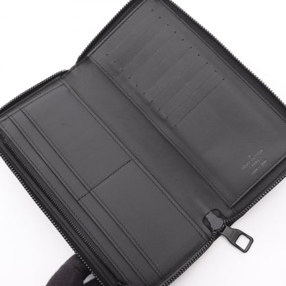 Louis Vuitton Zippy Wallet Vertical Round Long In Taurillon Leather