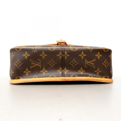 Louis Vuitton Monogram Sologne Shoulder Bag M42250 Brown