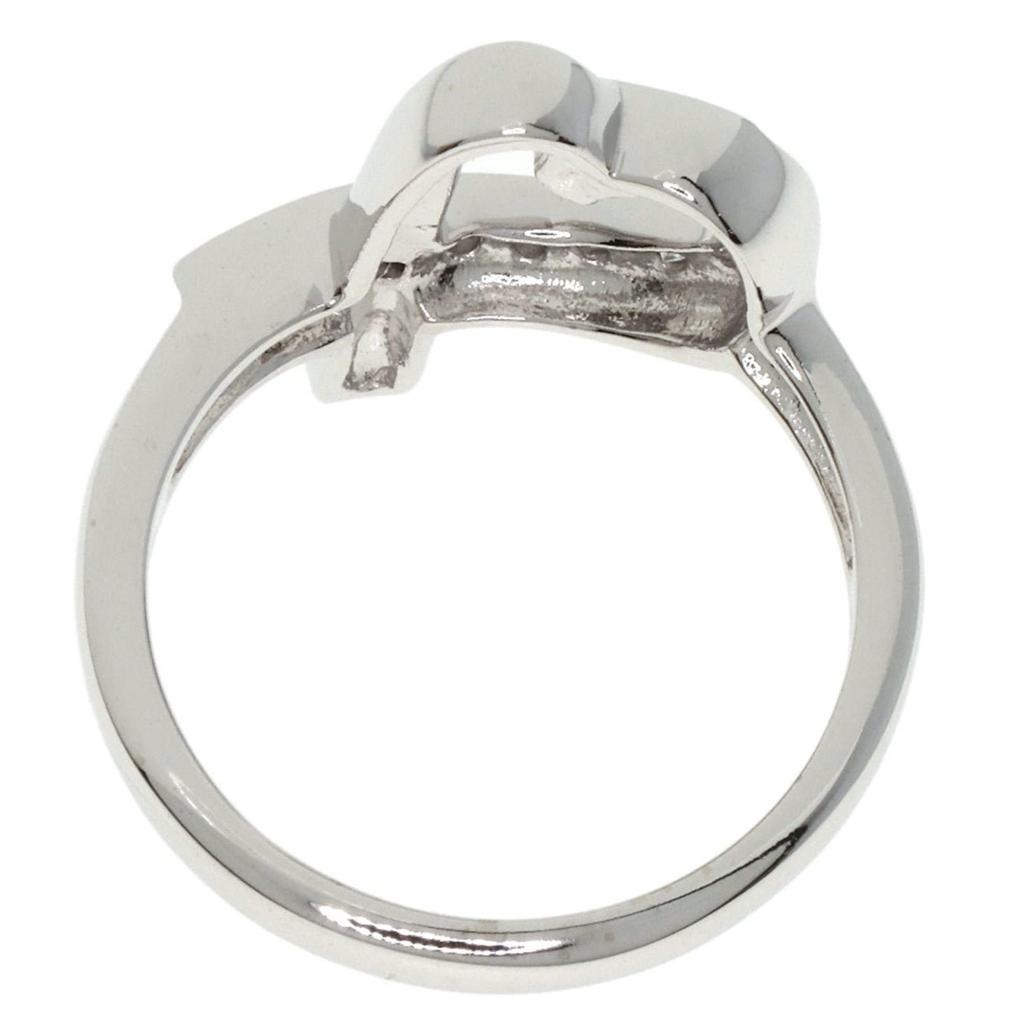 Tiffany & Co. Loving Heart Diamond Ring In 18K White Gold
