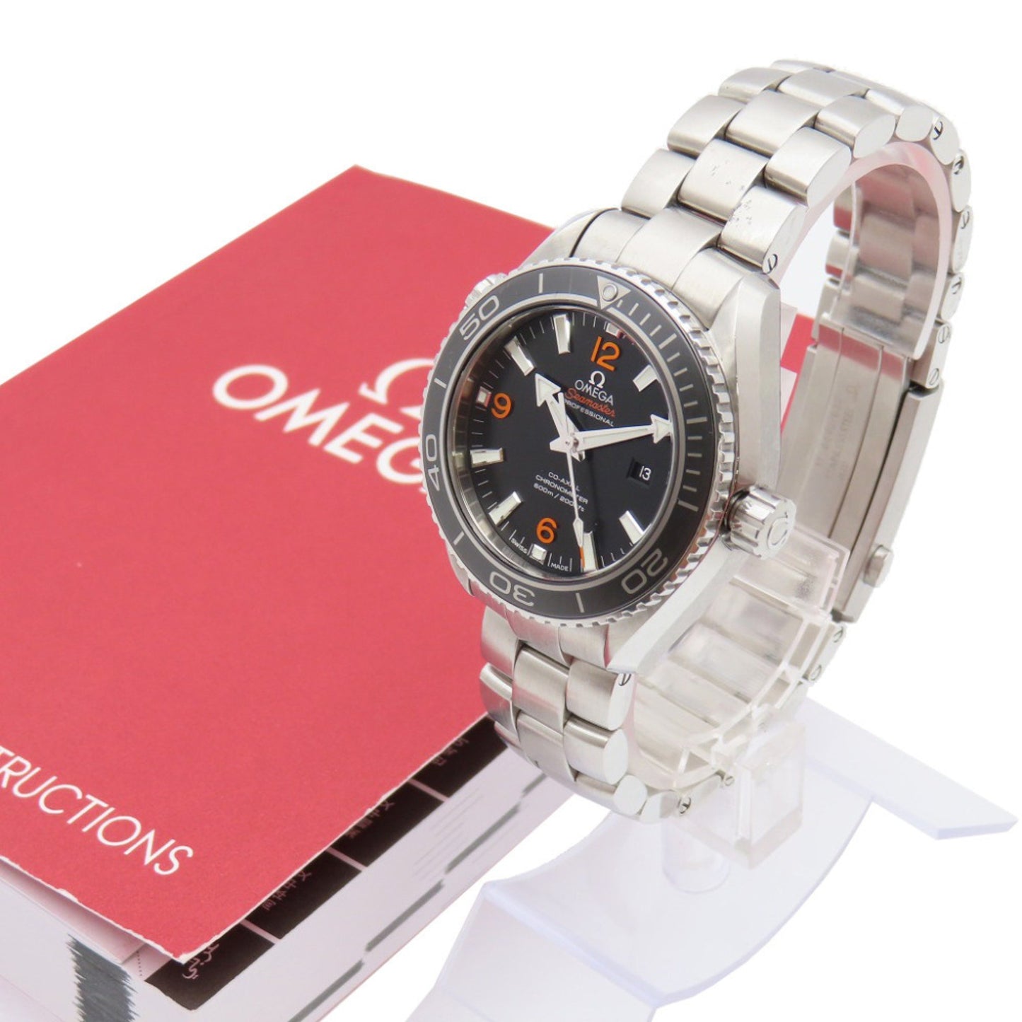 Omega Seamaster Planet Ocean 232.30.38.20.01.002 Automatic Watch Stainless Steel Black Dial 0965