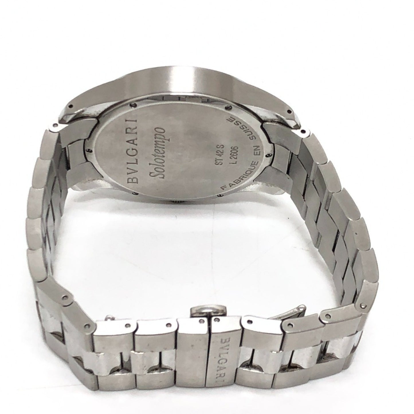 Bvlgari St42S Solotempo Quartz Men'S Watch