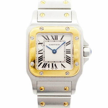 Cartier Santos Galbee Sm W20012C4 Ivory Dial