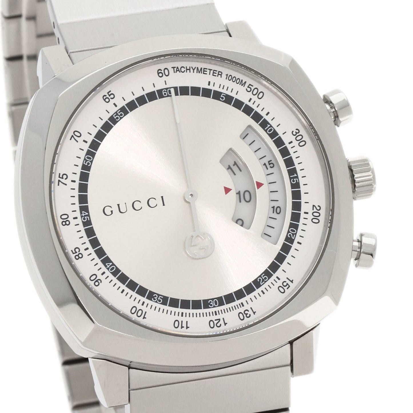Gucci Ya157302 Grip Chronograph Watch