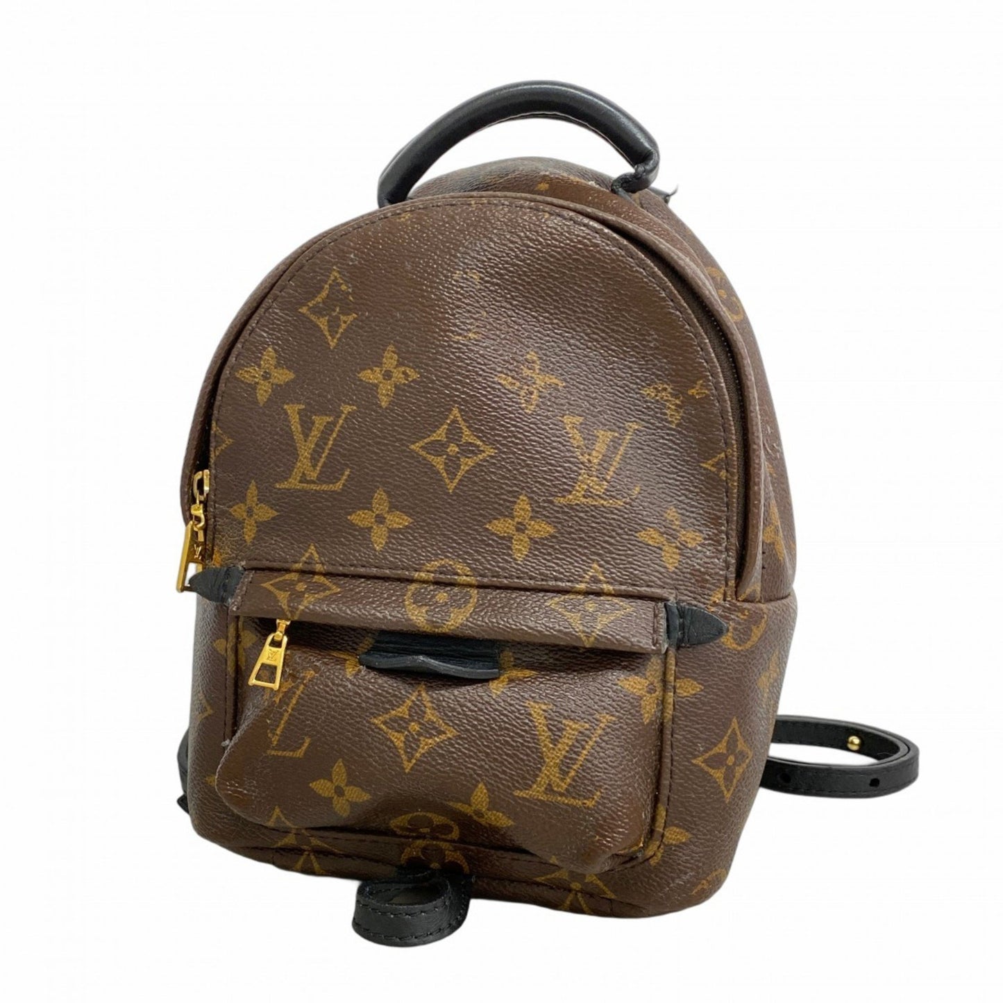 Louis Vuitton Monogram Palm Springs Backpack Mini M41562 Brown