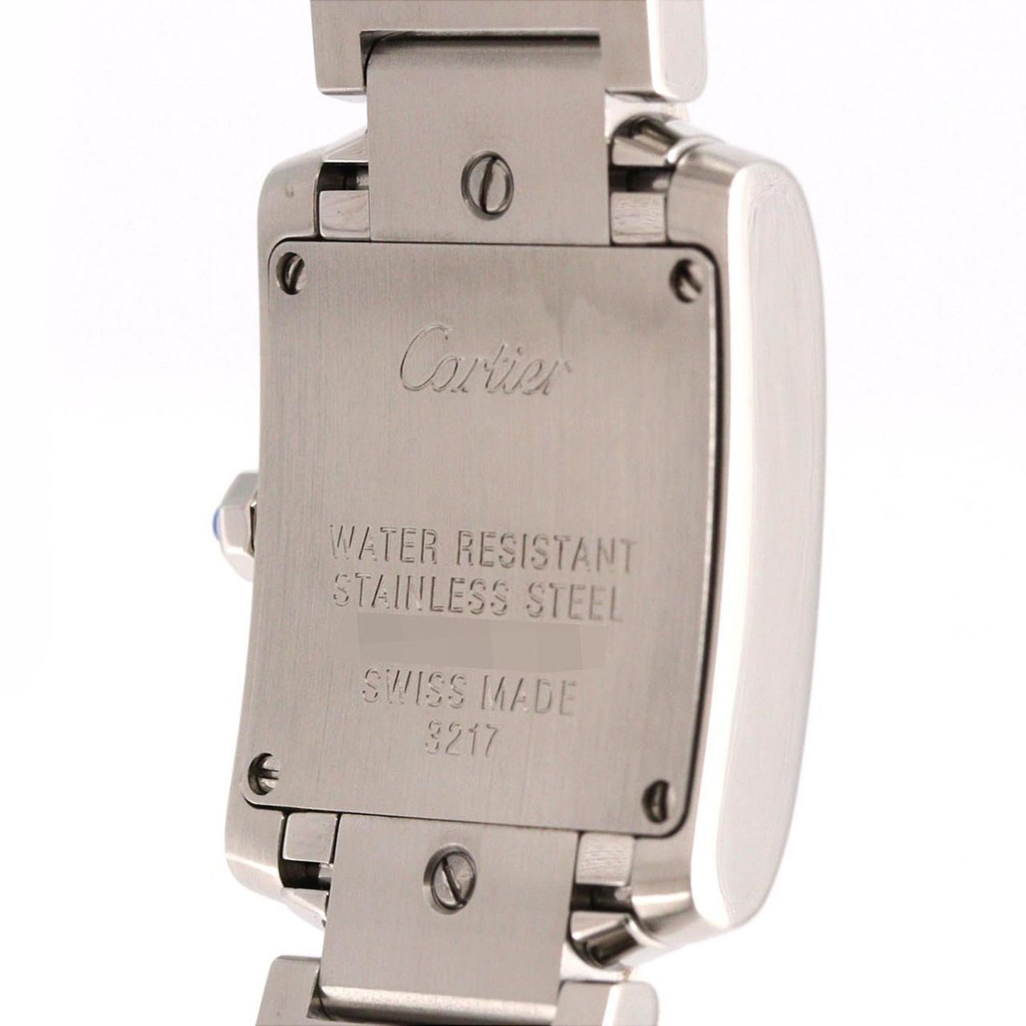 Cartier Tank Franaise Sm W51008Q3 Stainless Steel Quartz Watch