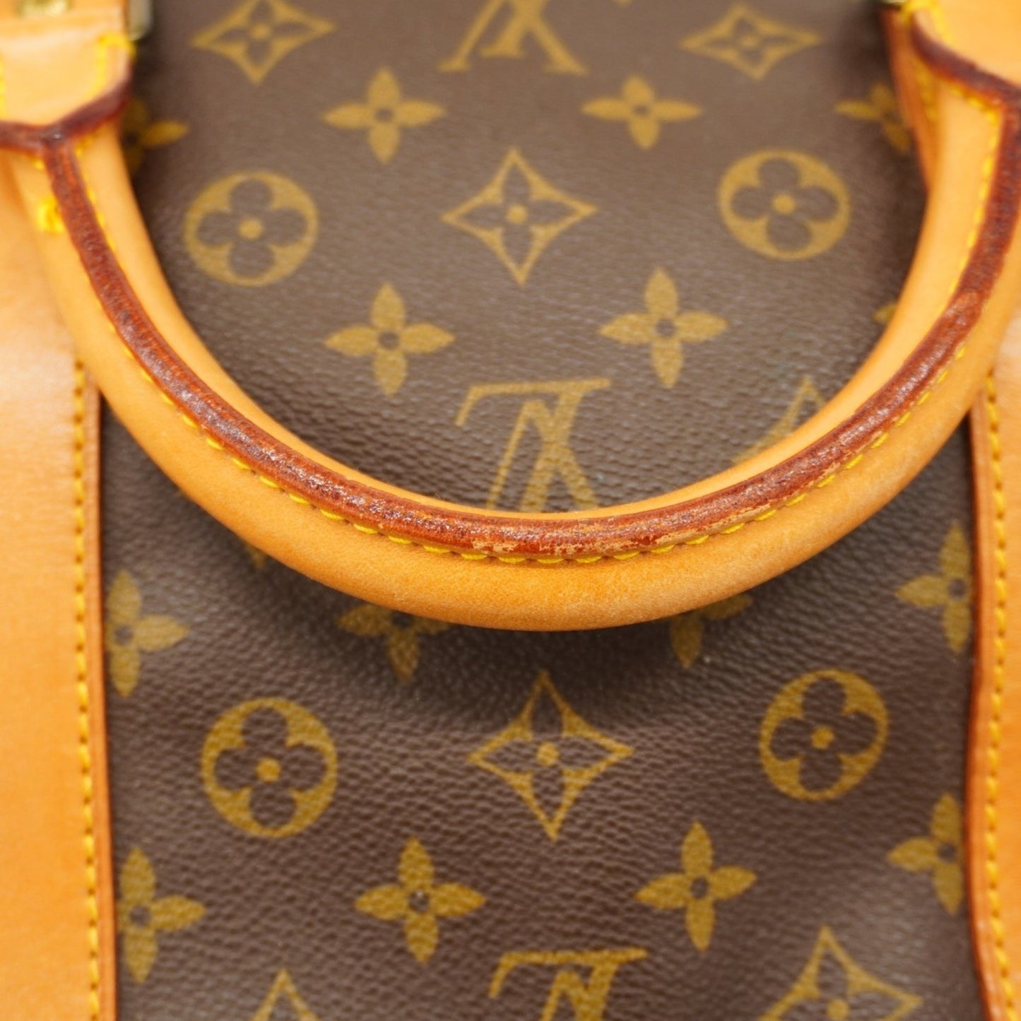 Louis Vuitton Monogram Keepall Bandouliere 60 Boston Bag M41412 Brown