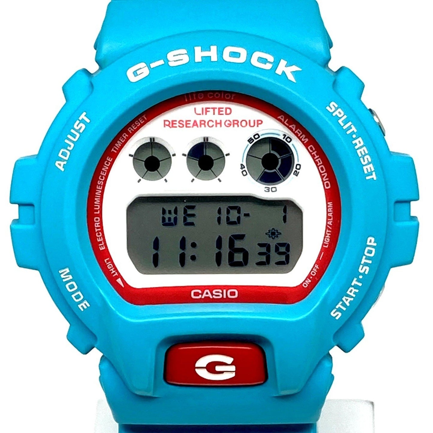 G-Shock Casio Dw-6900Lrg-2A Lrg Limited Edition Collaboration Model Tree El Light Blue Watch.