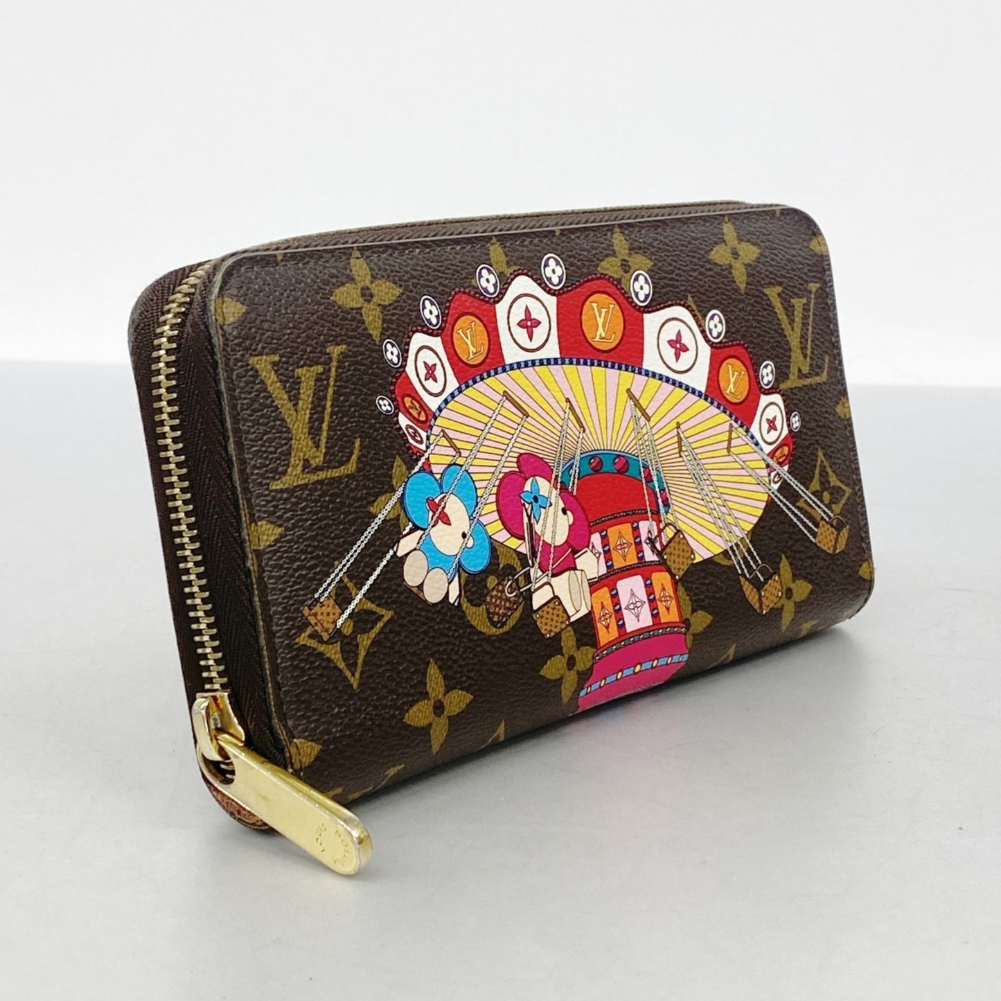 Louis Vuitton Monogram Vivienne Zippy Wallet M69753 Brown Multicolor