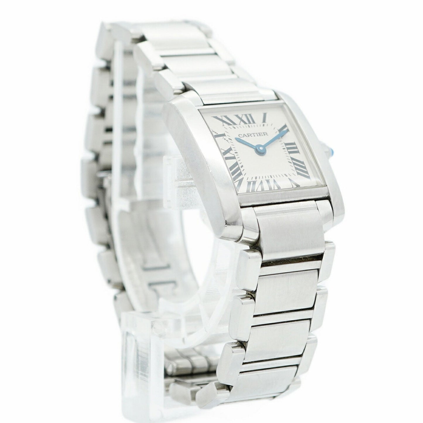 Cartier Tank Franaise Sm W51008Q3 Ivory Dial