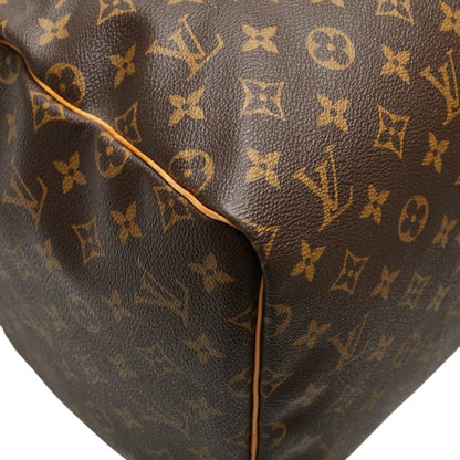 Louis Vuitton Monogram Keepall 55 Boston Bag/Travel Bag M41424 Brown Leather