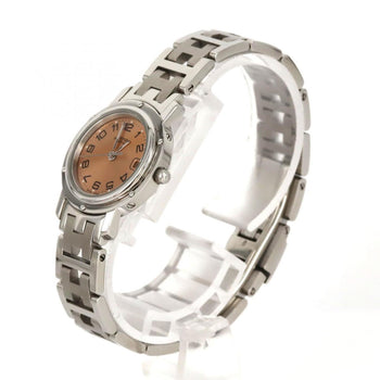 Herms Clipper Cl4.210 Stainless Steel Quartz Watch