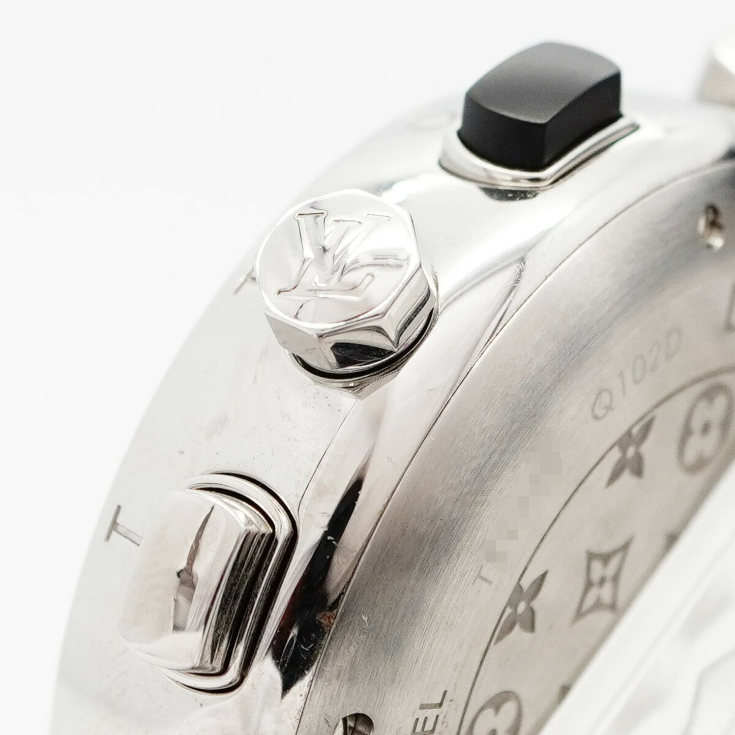 Louis Vuitton Tambour Q102D Blue Dial