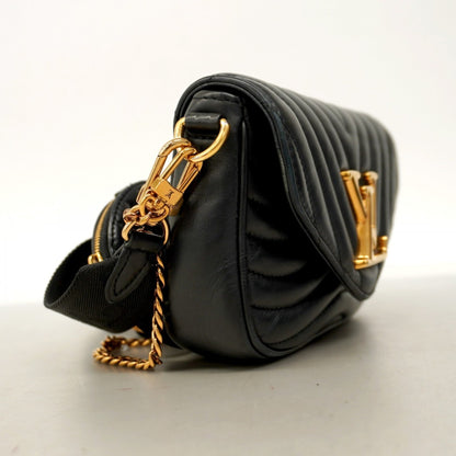 Louis Vuitton New Wave Multi Pochette Shoulder Bag M56461 Black