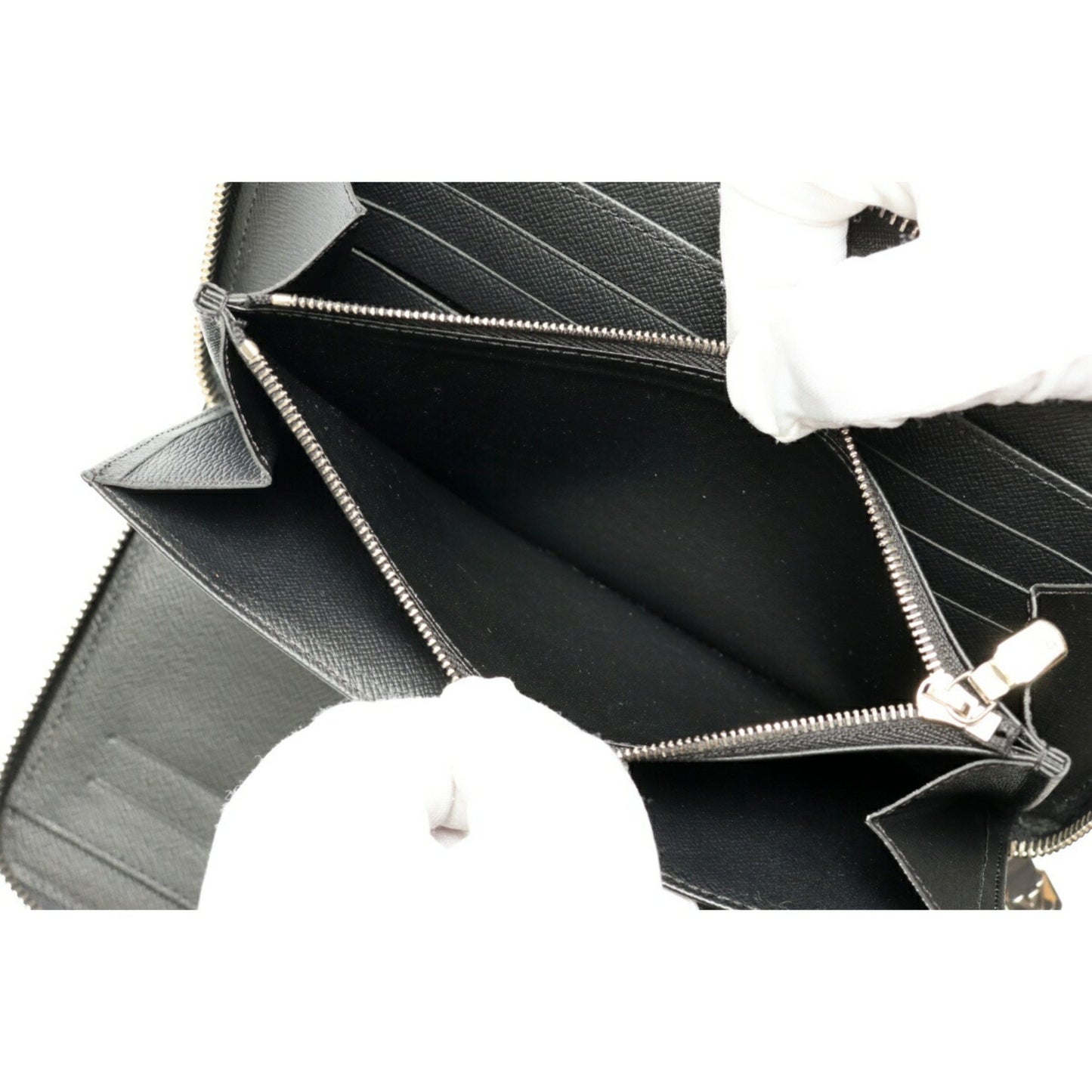 Louis Vuitton Zippy Organizer Nm M30056 Taiga Noir S-158570