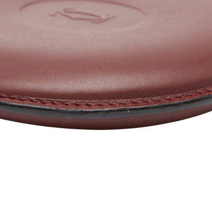 Cartier Wallet/Coin Case In Wine Red