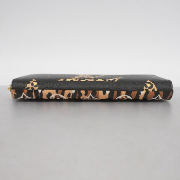 Louis Vuitton Monogram Jungle Zippy Wallet M44744 Brown Noir