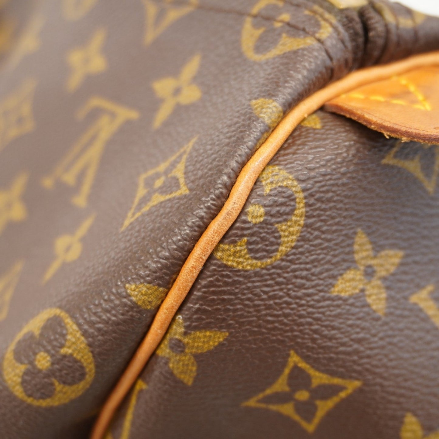 Louis Vuitton Monogram Keepall 50 Boston Bag M41426 Brown