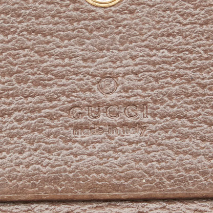 Gucci Ophidia Gg Supreme Bifold Wallet 523155 Brown Leather