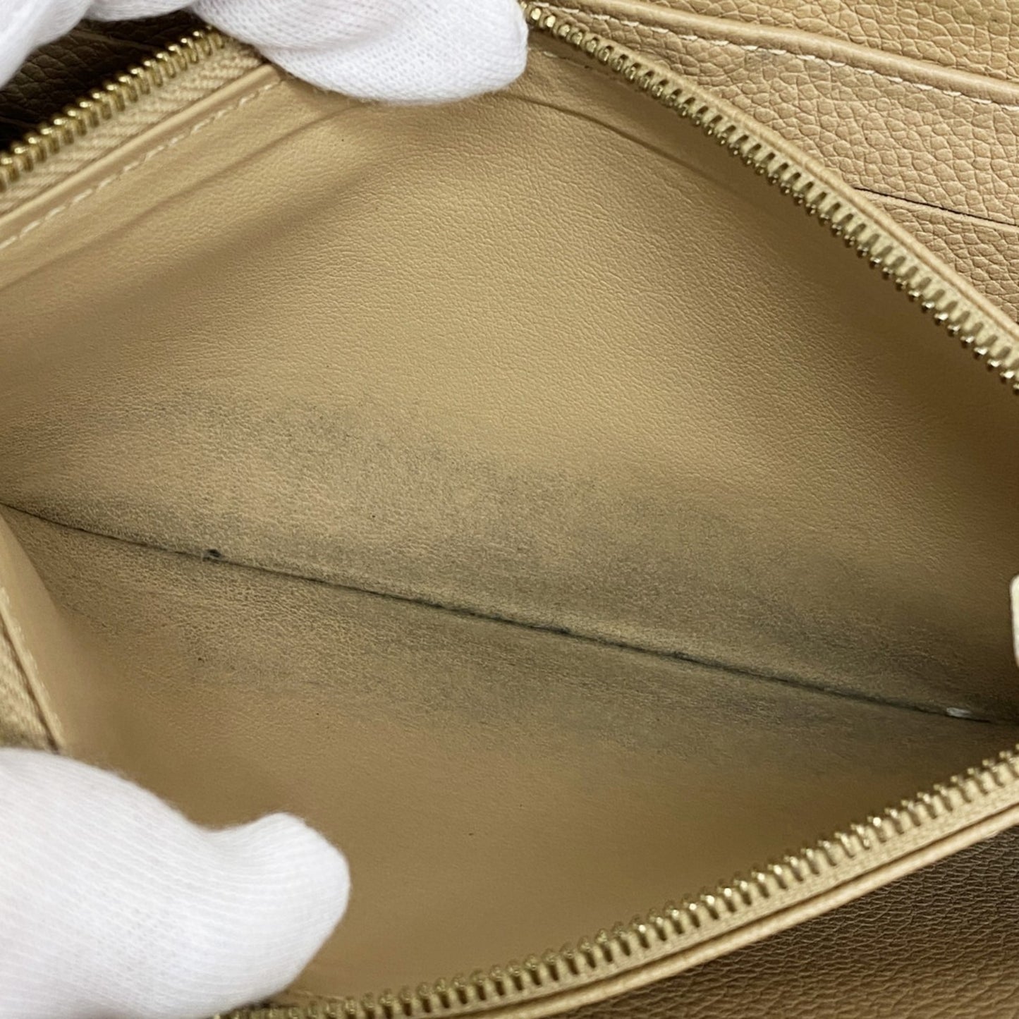 Louis Vuitton Monogram Empreinte Zippy Wallet M60746 Dune