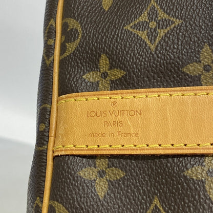Louis Vuitton Monogram Keepall Bandouliere 55 Boston Bag M41414 Brown