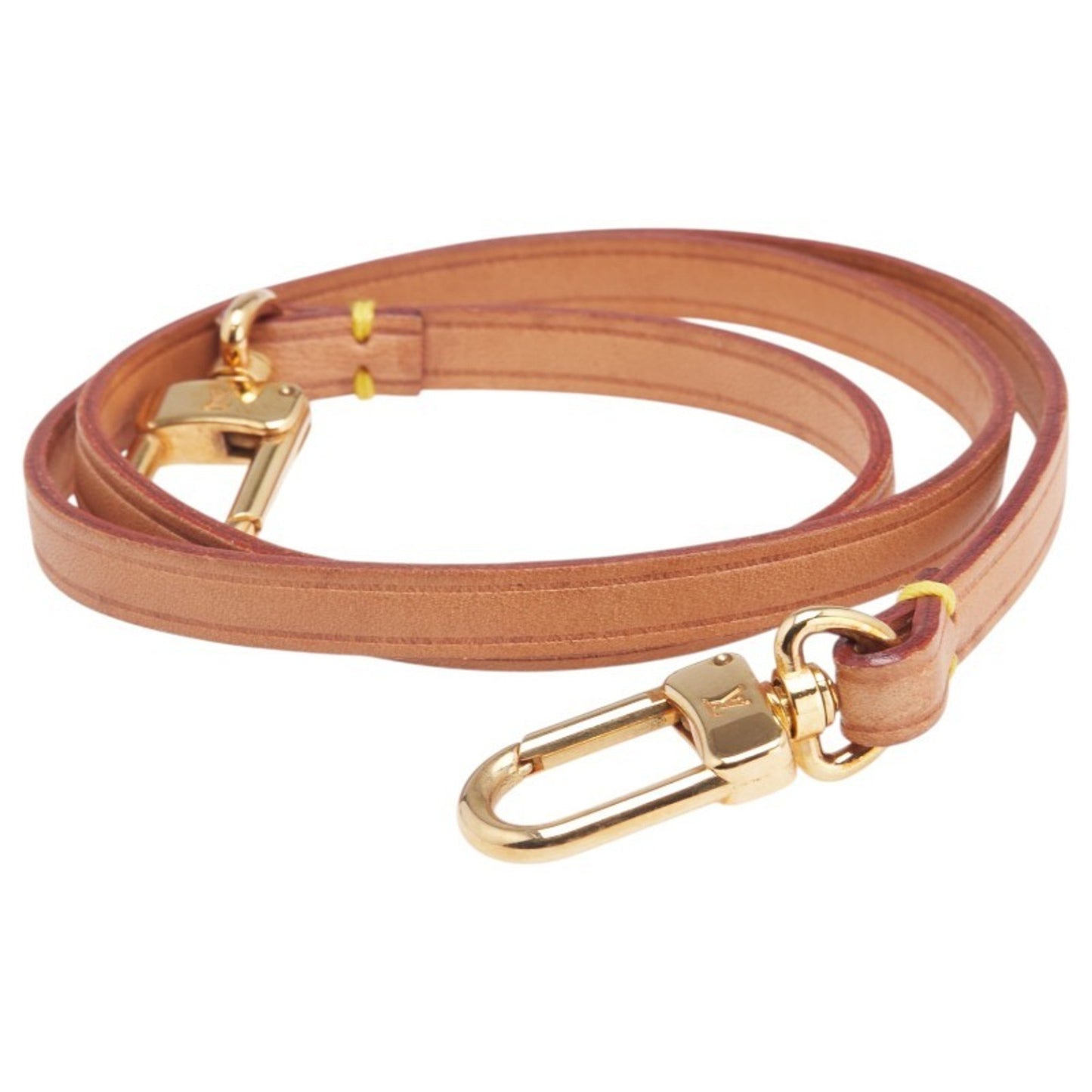 Louis Vuitton Beige Leather Strap