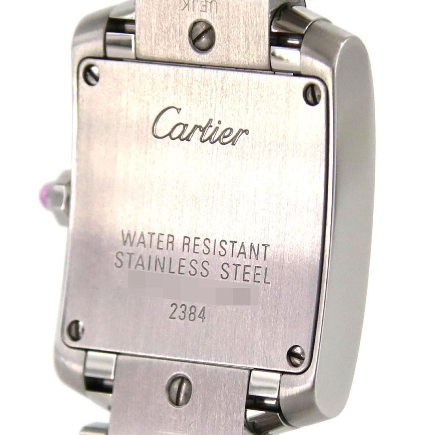 Cartier Tank Franaise Sm W51028Q3 Stainless Steel Quartz Watch